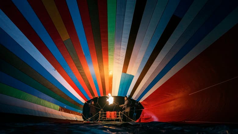Backdrop from Balloon