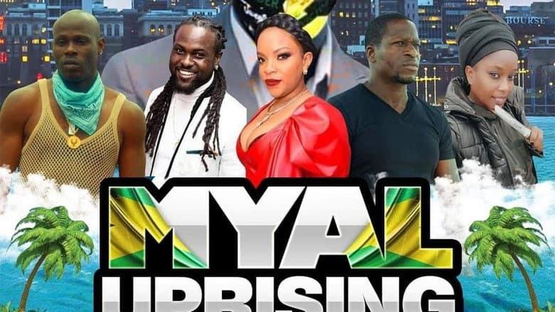 Backdrop from Myal Uprising