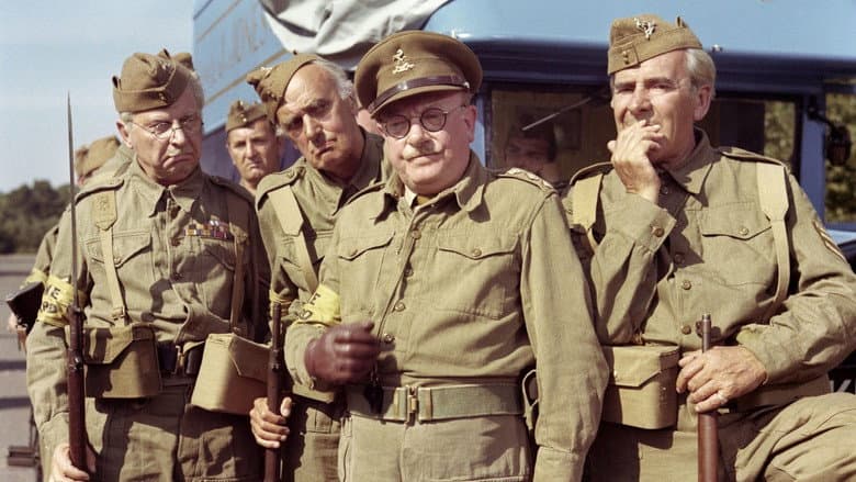 Backdrop from Dad's Army