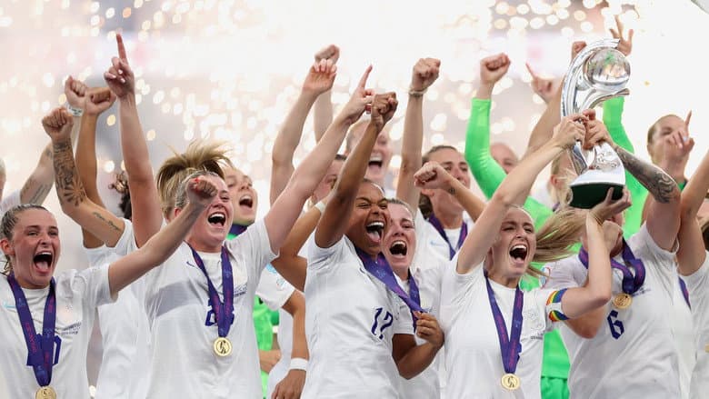 Backdrop from Lionesses: Champions of Europe