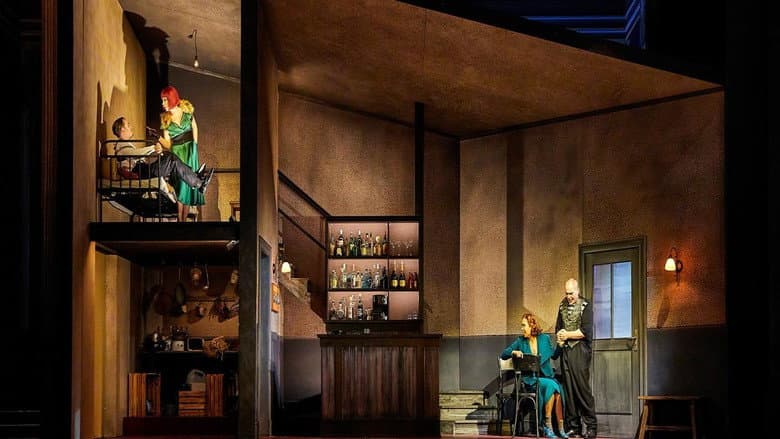 Backdrop from The Metropolitan Opera: Rigoletto