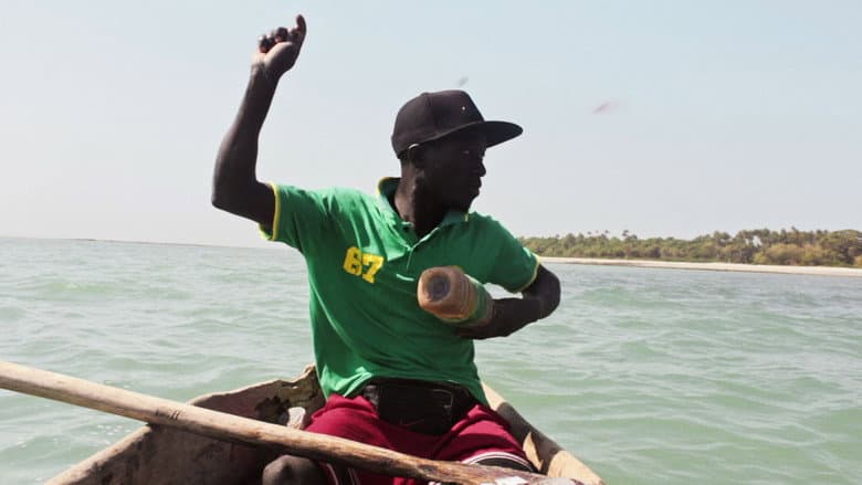 Backdrop from Bubaque Fishermen