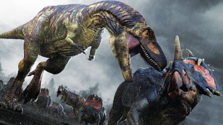 Backdrop from Planet Dinosaur