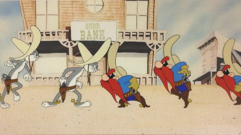 Backdrop from Bugs Bunny Rides Again