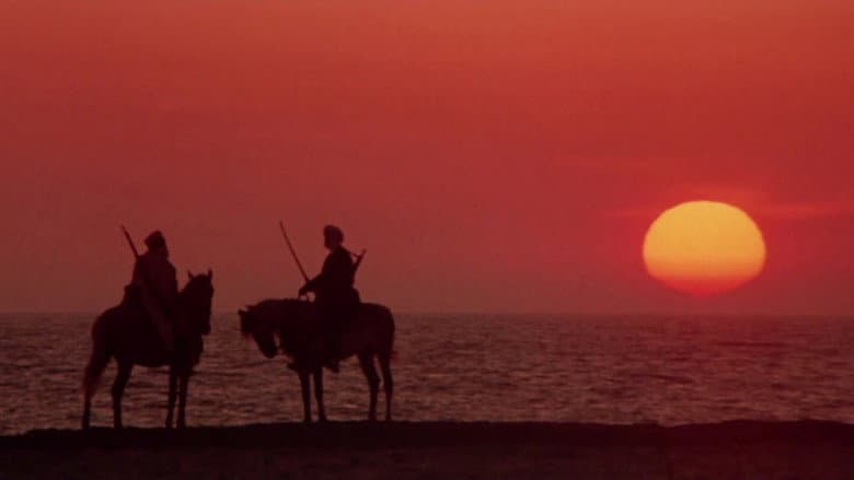 Backdrop from The Wind and the Lion
