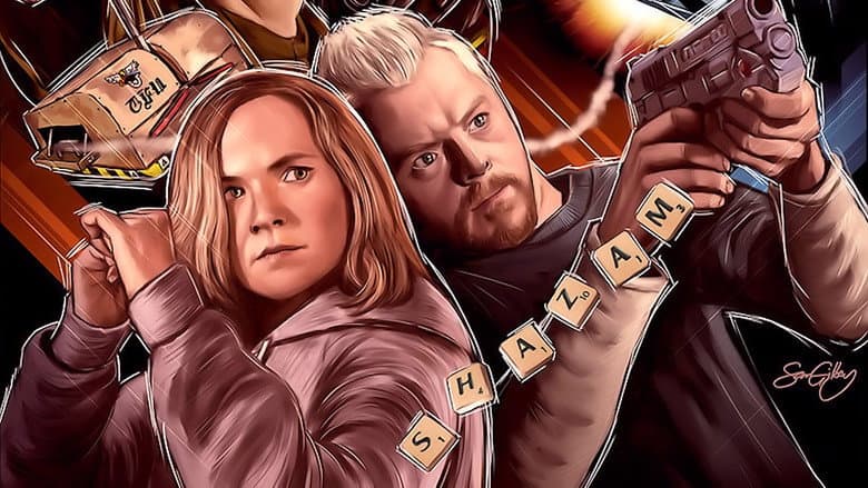 Backdrop from Spaced: Skip to the End