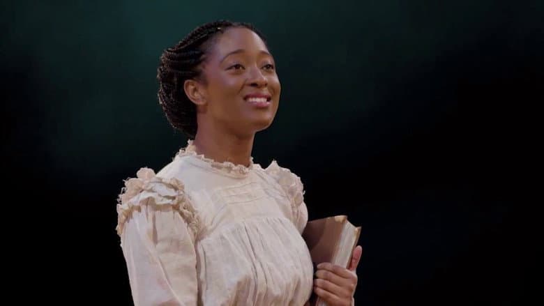 Backdrop from The Color Purple at Home