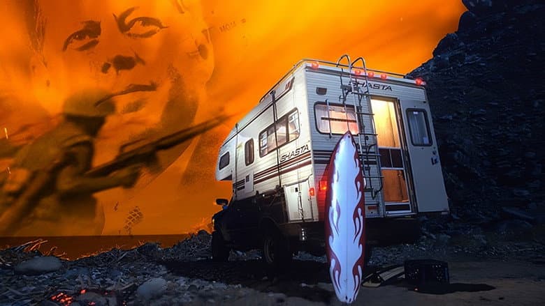 Backdrop from Water Time: Surf Travel Diary of a MadMan