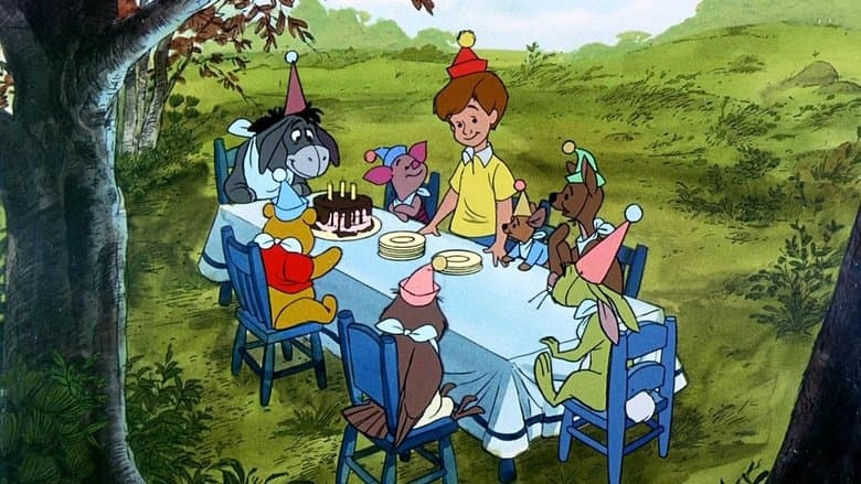 Backdrop from Winnie the Pooh and a Day for Eeyore