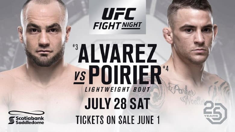 Backdrop from UFC on Fox 30: Alvarez vs. Poirier 2