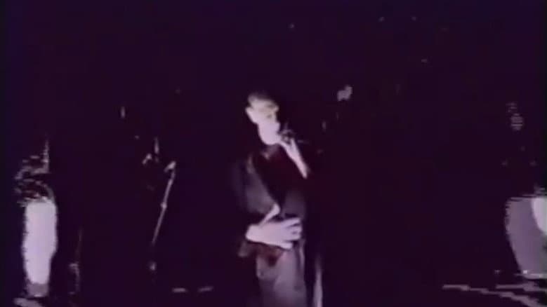 Backdrop from Bauhaus Live, University Of London (1980-10-31)