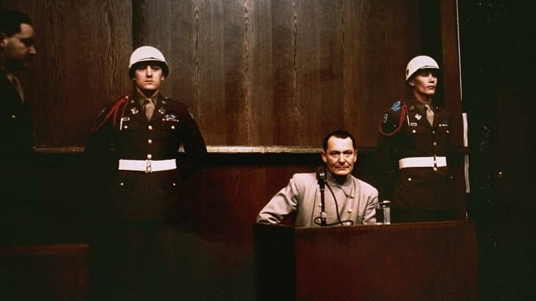 Backdrop from The World's Biggest Murder Trial: Nuremberg