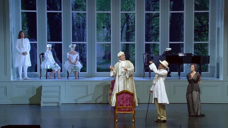 Backdrop from Ariadne auf Naxos