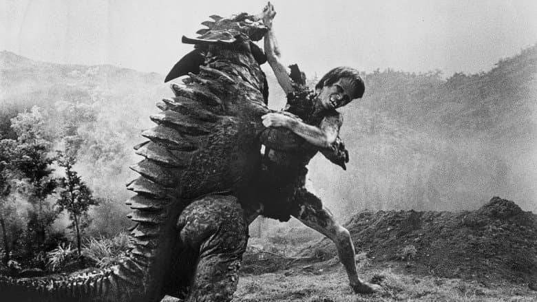 Backdrop from Frankenstein Conquers the World