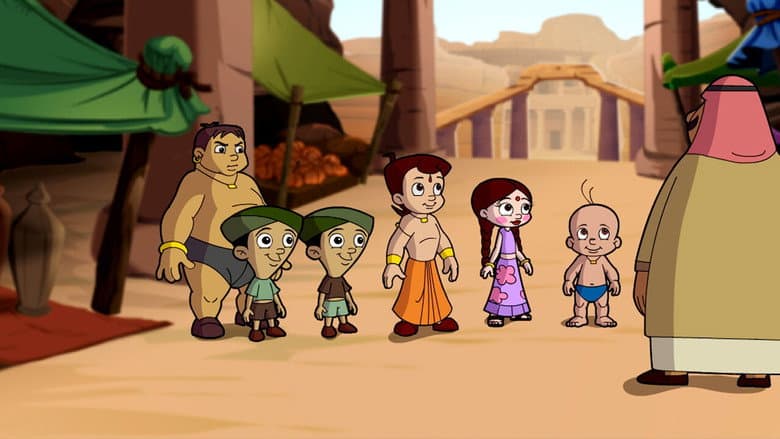 Backdrop from Chhota Bheem: Journey to Petra