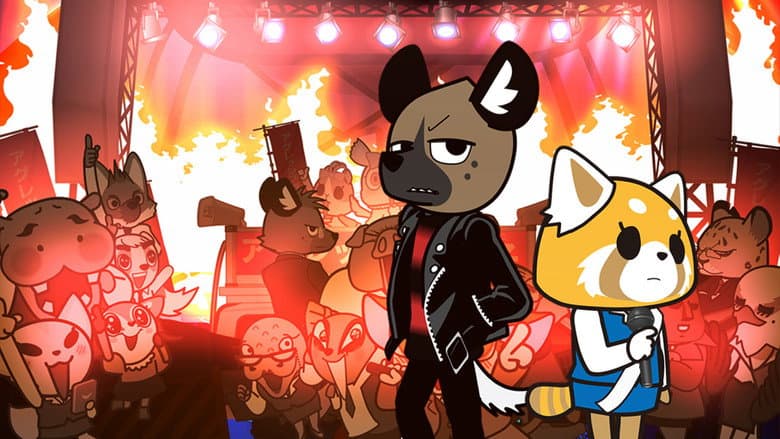 Backdrop from Aggretsuko