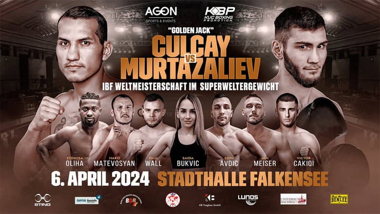 Backdrop from Jack Culcay vs. Bakhram Murtazaliev