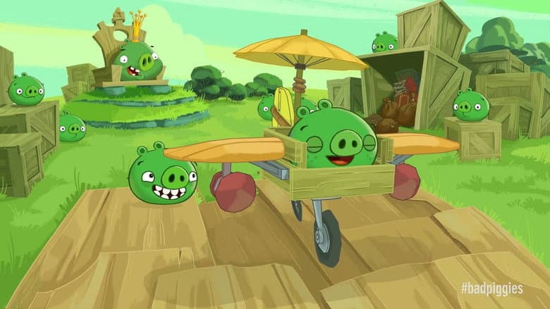 Backdrop from Bad Piggies