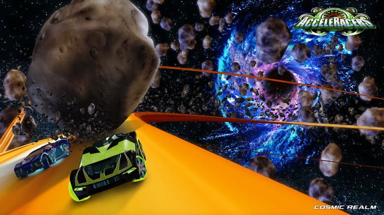 Backdrop from Hot Wheels AcceleRacers: The Ultimate Race