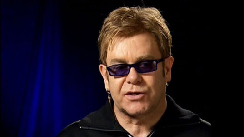Backdrop from Elton John - Elton in Four Decades