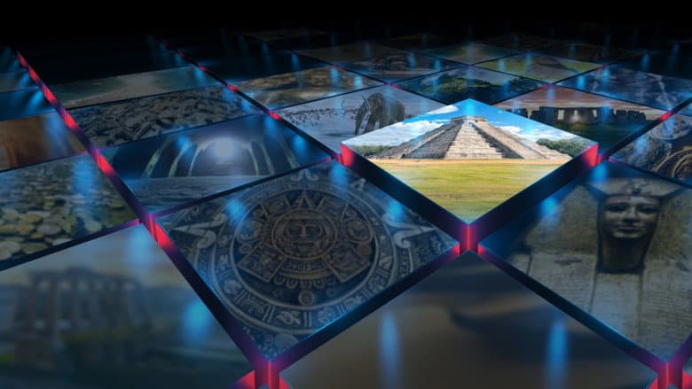 Backdrop from Ancient Unexplained Files