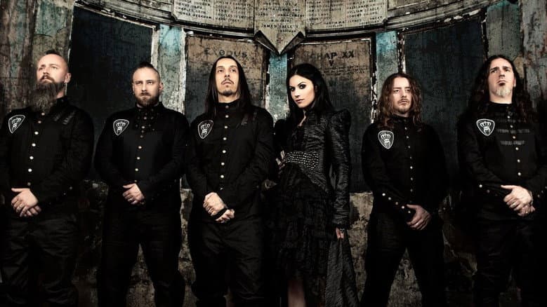 Backdrop from Lacuna Coil: Visual Karma (Body, Mind and Soul)
