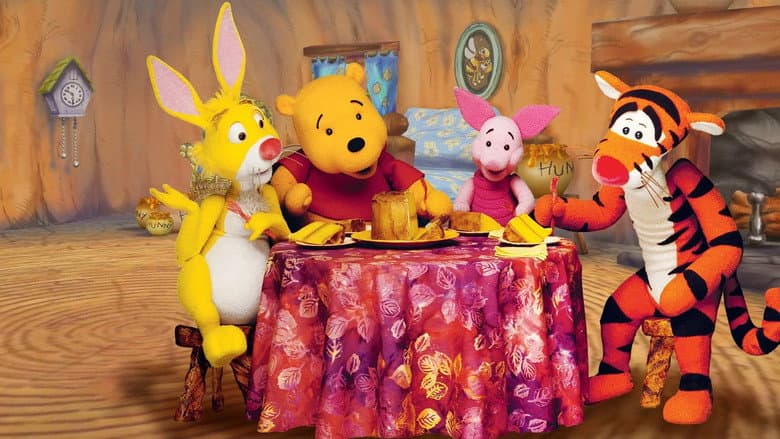 Backdrop from The Book of Pooh