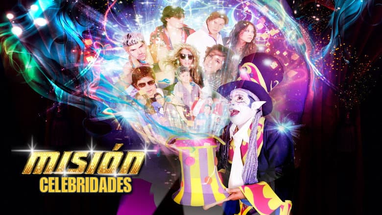 Backdrop from Misión Celebridades