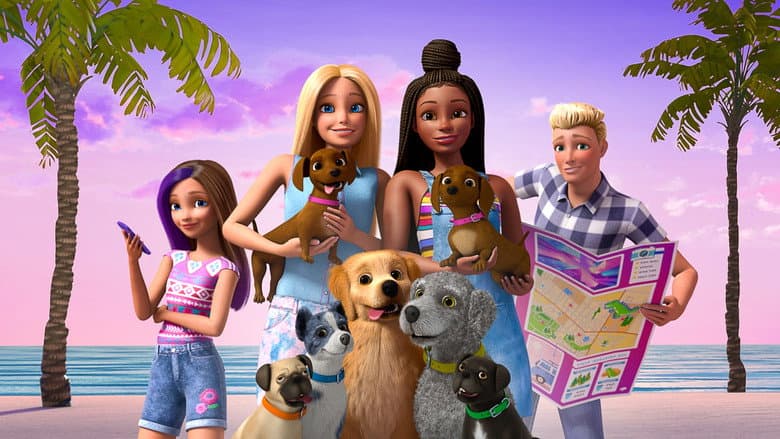 Backdrop from Barbie: Epic Road Trip