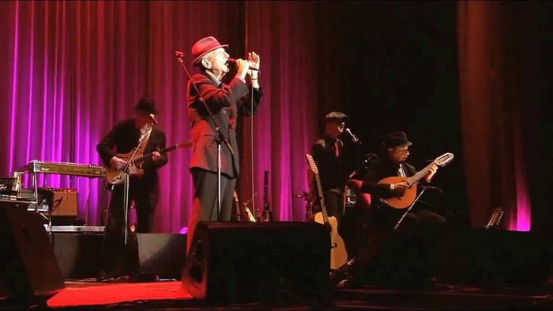 Backdrop from Leonard Cohen: Songs from the Road