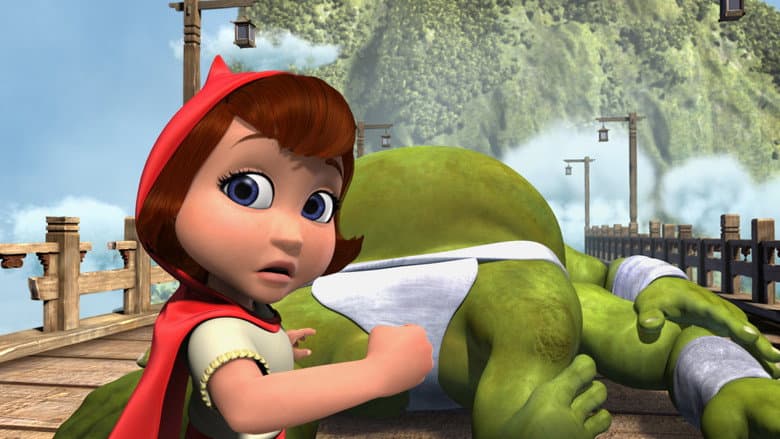 Backdrop from Hoodwinked Too! Hood VS. Evil