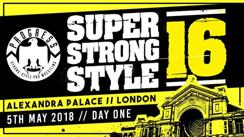 Backdrop from PROGRESS Chapter 68: Super Strong Style 16 - Day 1