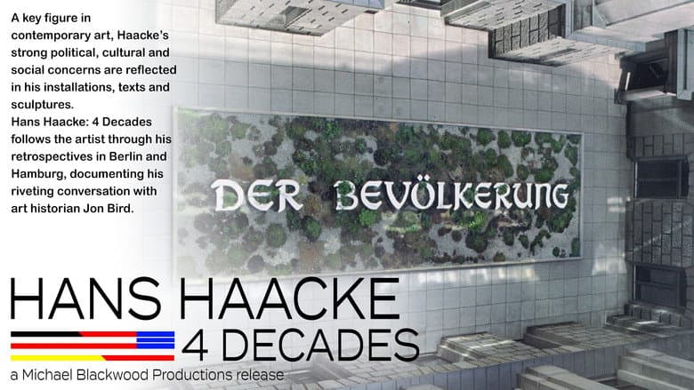 Backdrop from Hans Haacke: 4 Decades