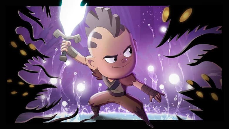 Backdrop from Niko and the Sword of Light