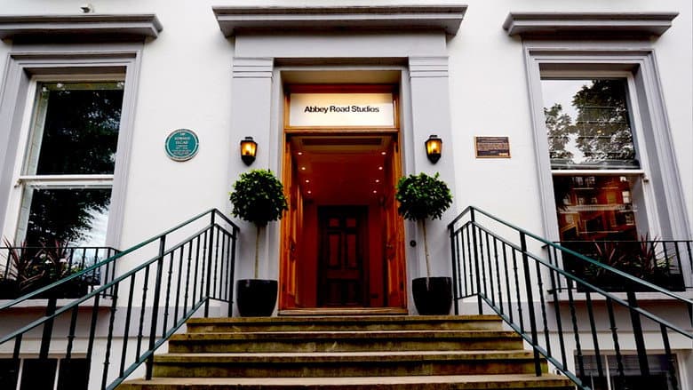 Backdrop from The Abbey Road Story
