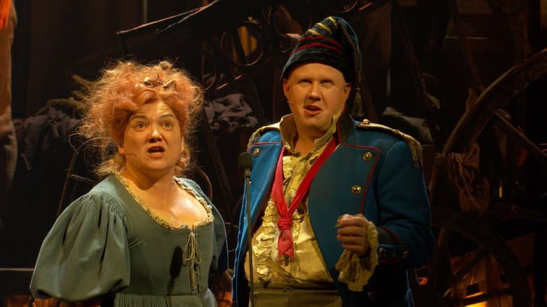 Backdrop from Les Misérables: The Staged Concert