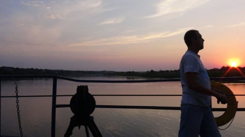 Backdrop from The Waters of the Bug River