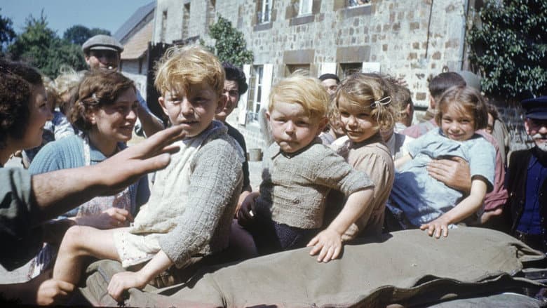 Backdrop from La France de l'après-guerre
