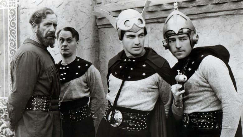 Backdrop from Flash Gordon's Trip to Mars
