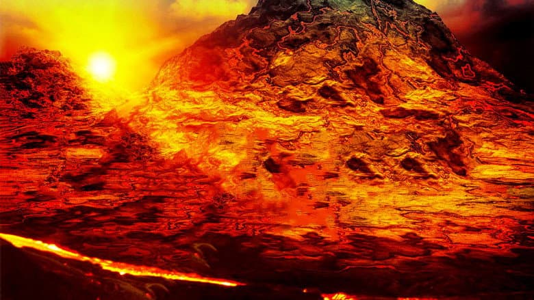 Backdrop from Lava Land - Glowing Hawaii
