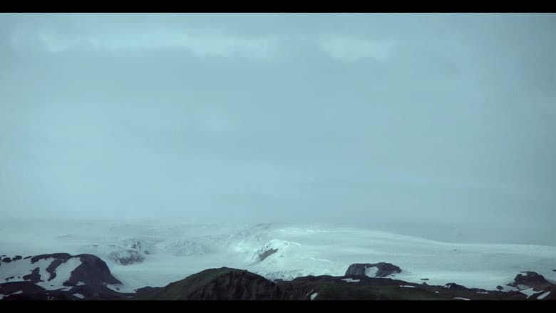 Backdrop from Heimaland