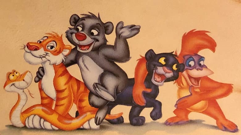 Backdrop from The Jungle Book's Jungle Cubs - Born to be Wild