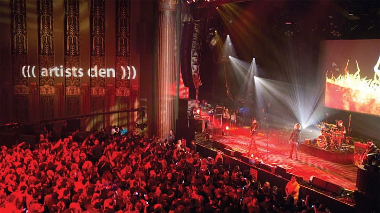 Backdrop from Soundgarden - Live From The Artists Den