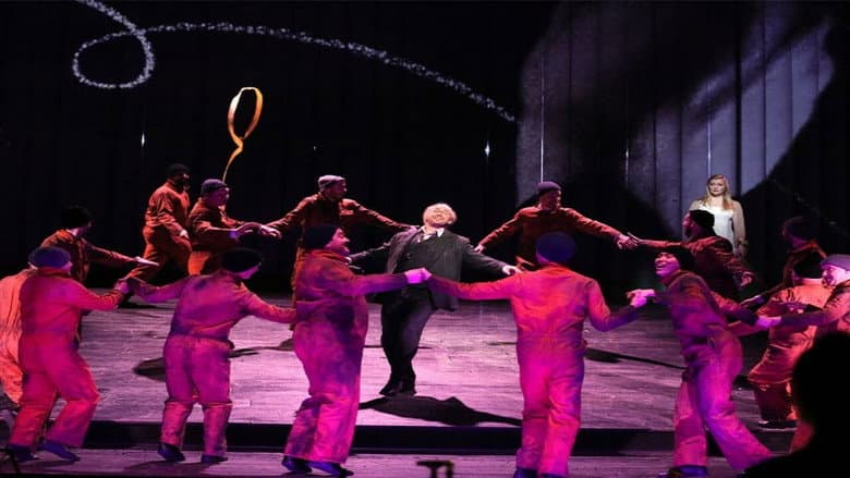 Backdrop from The Metropolitan Opera: The Magic Flute