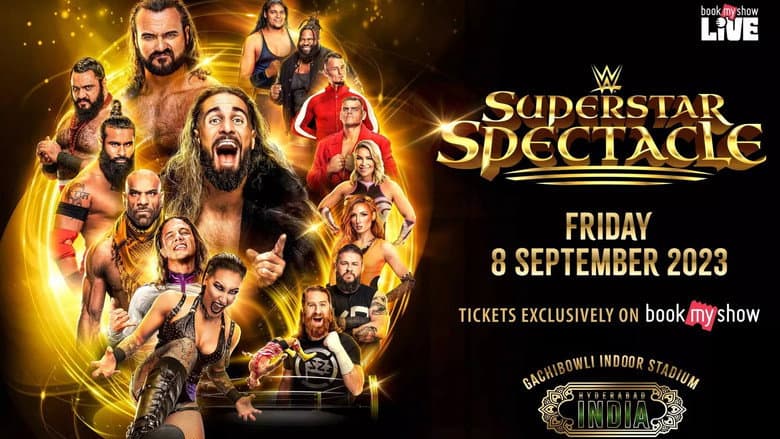 Backdrop from WWE Superstar Spectacle 2023
