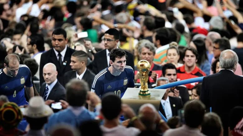 Кадр із фільму «Lionel Messi - The Drama of Argentina»