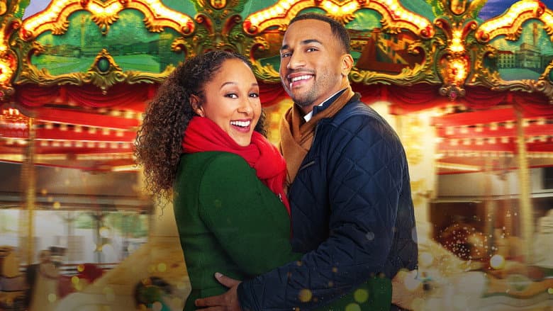 Backdrop from Christmas Comes Twice