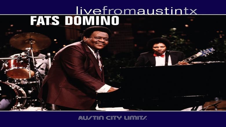Backdrop from Fats Domino Live from Austin Texas