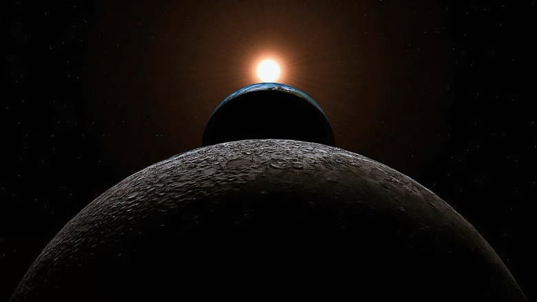 Backdrop from 2001: A Space Odyssey - A Look Behind the Future