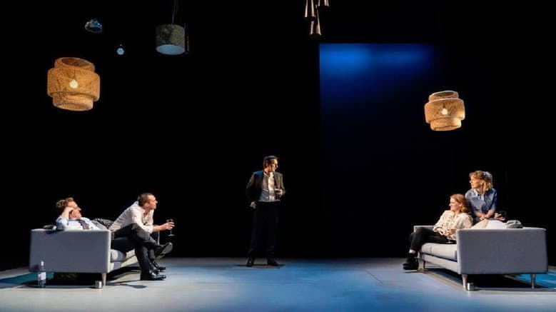 Backdrop from National Theatre Live: Consent